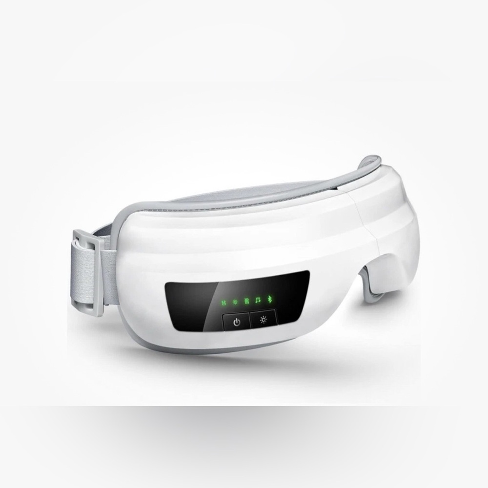 Eye Massager with Heat,Heated Eye Mask Massage for Migraines With Bluetoot Music
